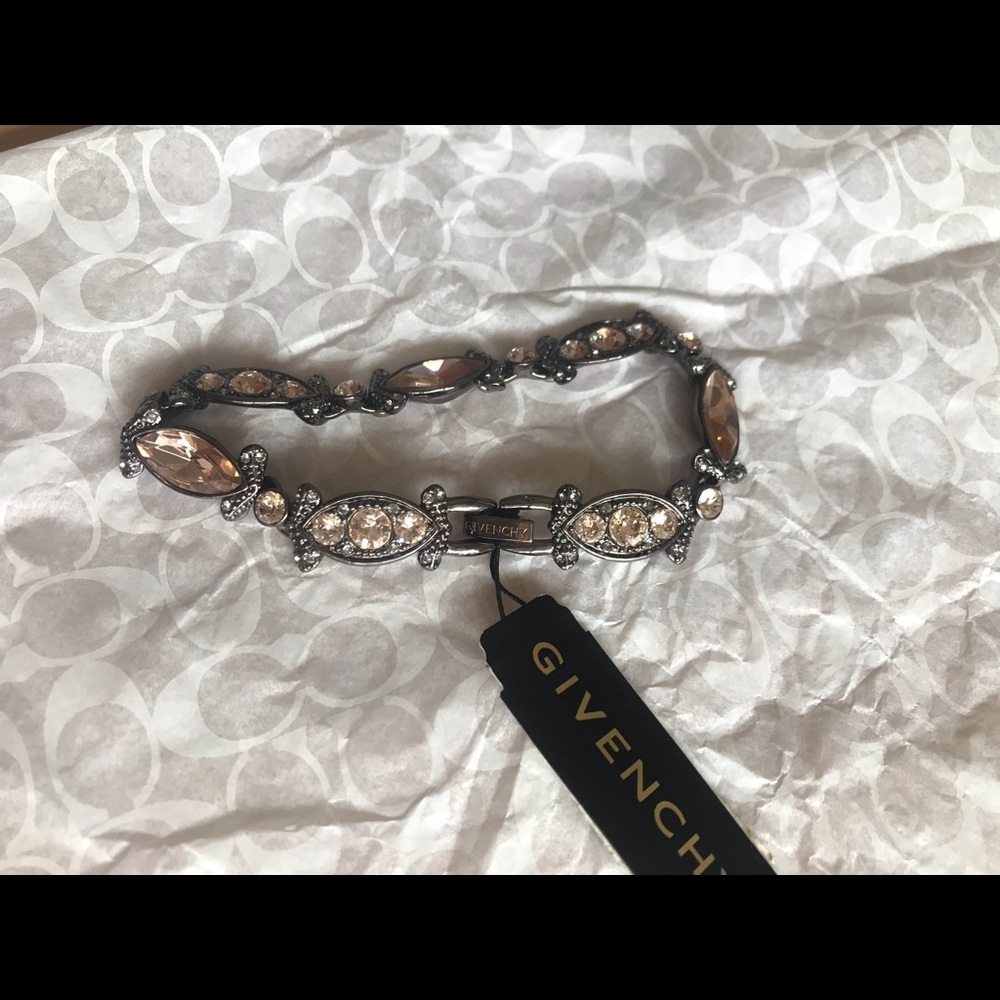 Givenchy Crystal Flex Bracelet 7.5”